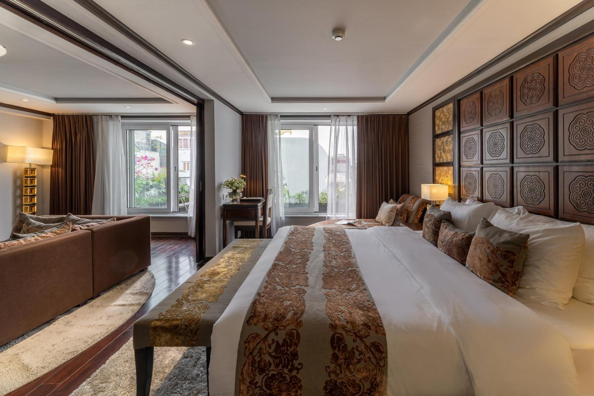 Golden Lotus Luxury Hotel Hanoi Exterior photo